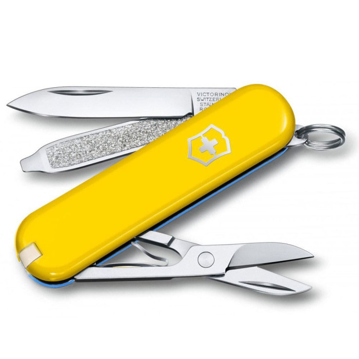Ніж Victorinox Classic SD Ukraine 58мм/7функ/жовт-блакит 
