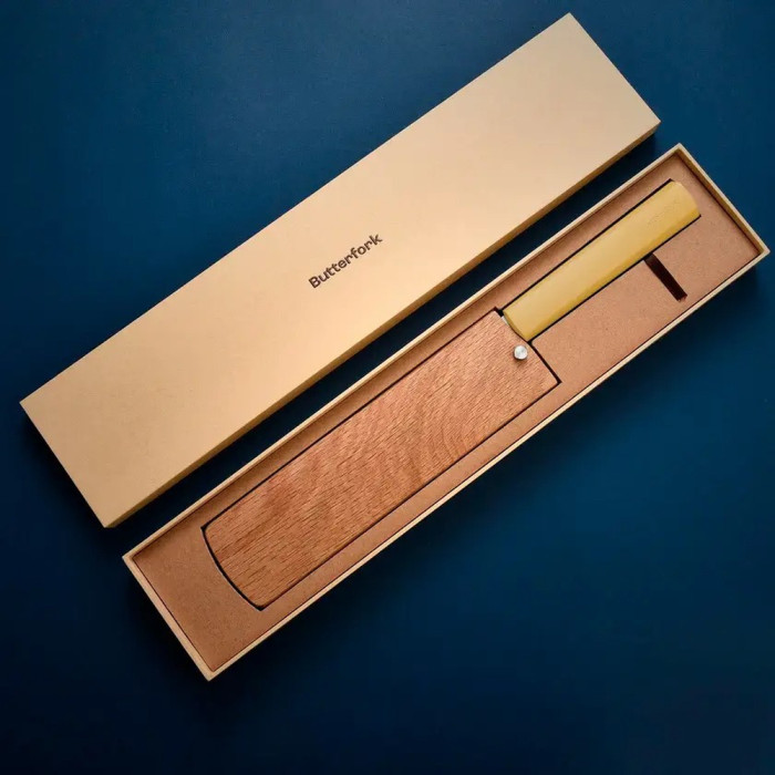 Ніж кухонний Butterfork Nakiri AR-RPM9 ABS Yellow 