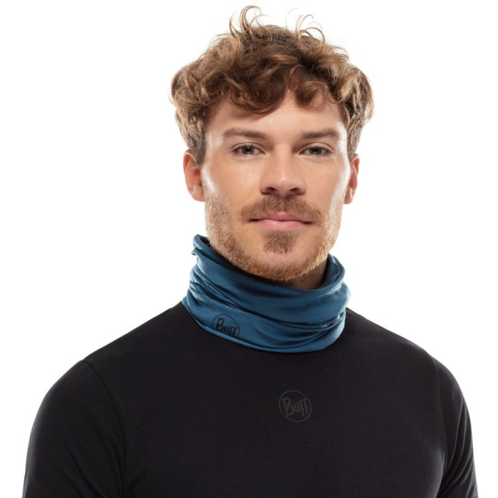 Шарф-труба Buff Coolnet UV+INSECT SHIELD solid eclipse blue 