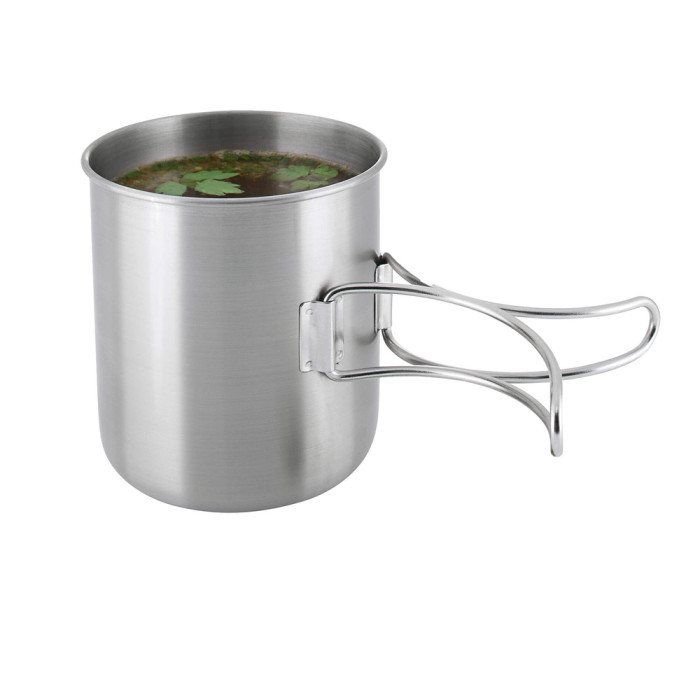 Кружка Tatonka Handle Mug 600, Silver (TAT 4073.000) 