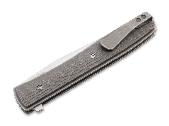 Ніж Boker Plus Urban Trapper, jigged titanium 