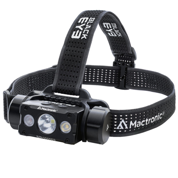 Ліхтар налобний Mactronic Black Eye H40 (4000 Lm) Cool White/Red LED Rechargeable Type-C (THL0061)