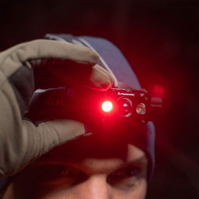 Ліхтар налобний Mactronic Black Eye H40 (4000 Lm) Cool White/Red LED Rechargeable Type-C (THL0061)