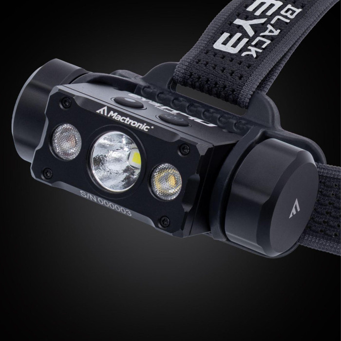 Ліхтар налобний Mactronic Black Eye H40 (4000 Lm) Cool White/Red LED Rechargeable Type-C (THL0061)