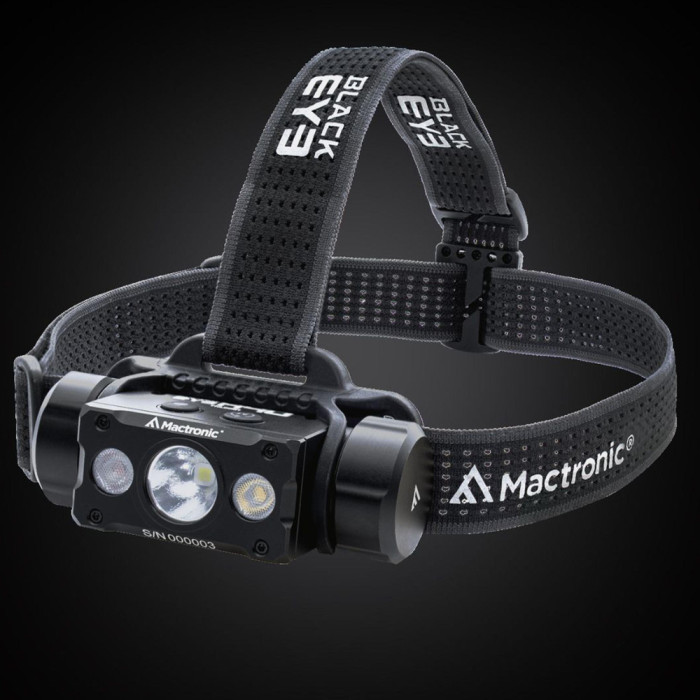 Ліхтар налобний Mactronic Black Eye H40 (4000 Lm) Cool White/Red LED Rechargeable Type-C (THL0061)