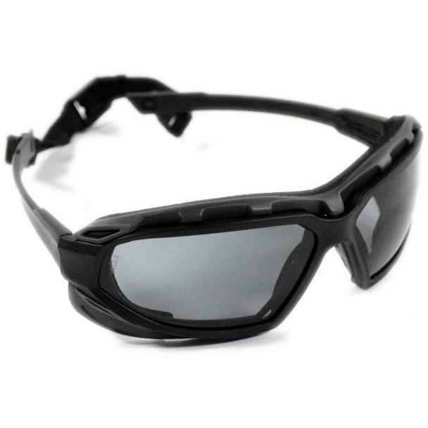 Окуляри Pyramex Highlander-PLUS (gray) чорні 