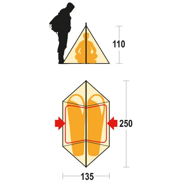 Намет Ferrino MTB 2 Kelly зелений 