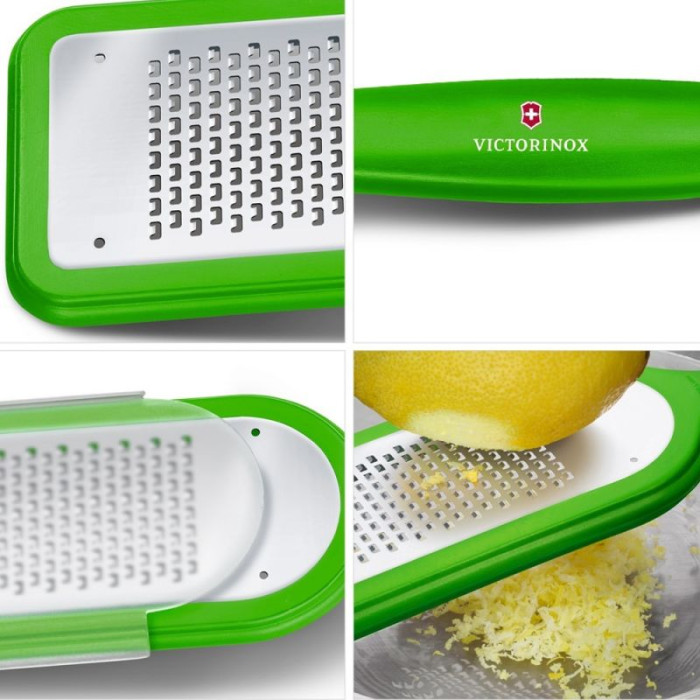 Терка дрібна Victorinox, Зелена (7.6082.4) 