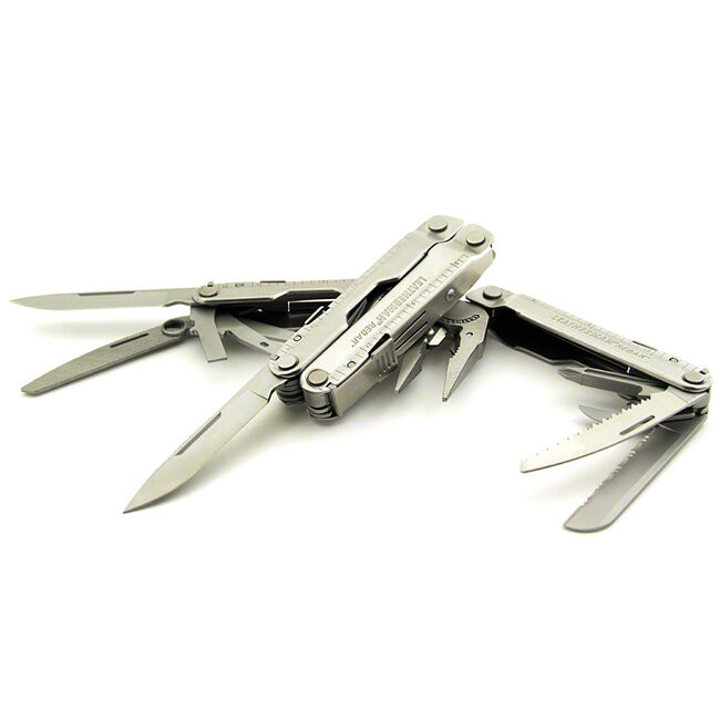 Мультитул Leatherman Rebar, шкіряний чохол (коробка) 