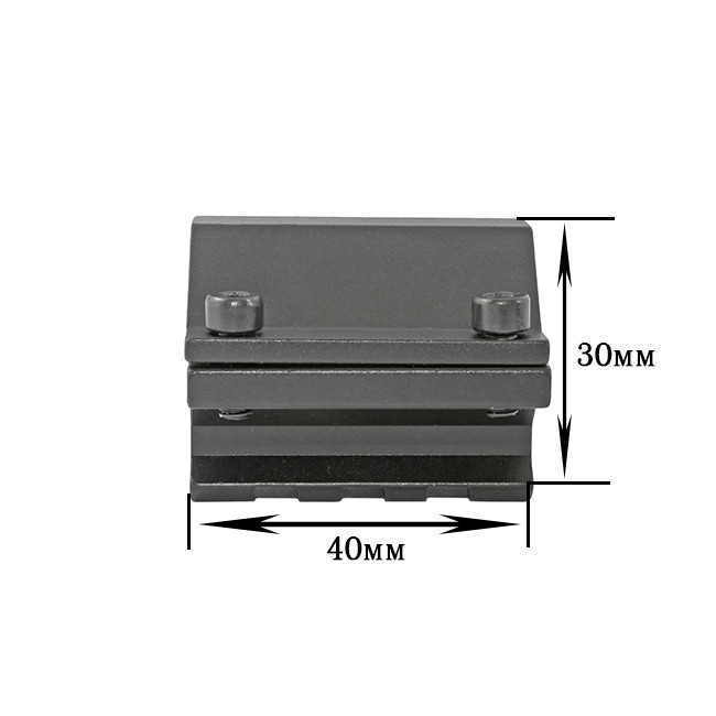 Кріплення на зброю для ліхтаря M 048 (планка Вівера 10 мм) 
