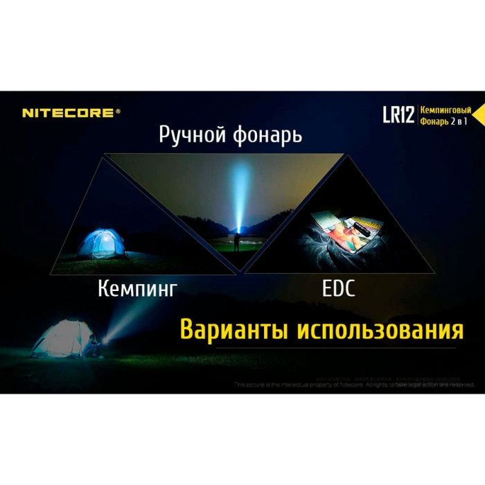 Ліхтар Nitecore LR12 