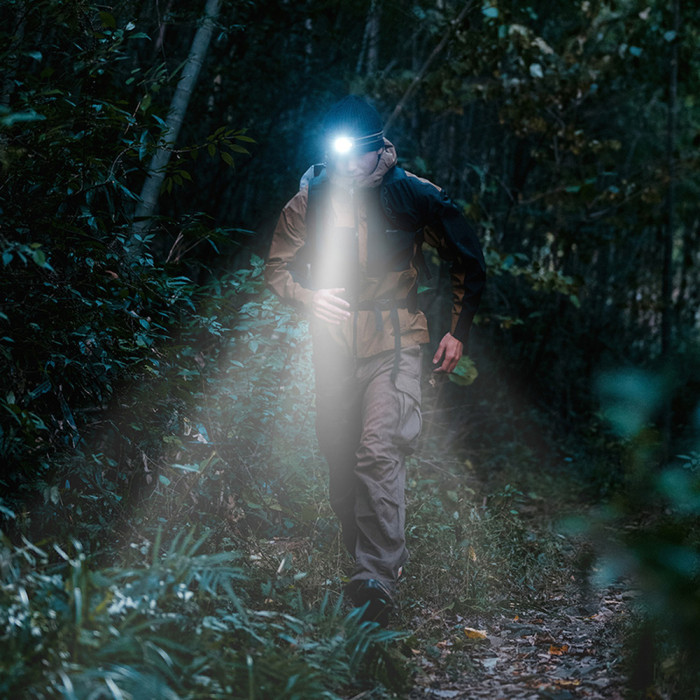 Ліхтар налобний Naturehike CNK2450ZM015, коричневий 