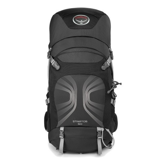 Рюкзак Osprey Stratos 50 Anthracite Black, розмір S/M 