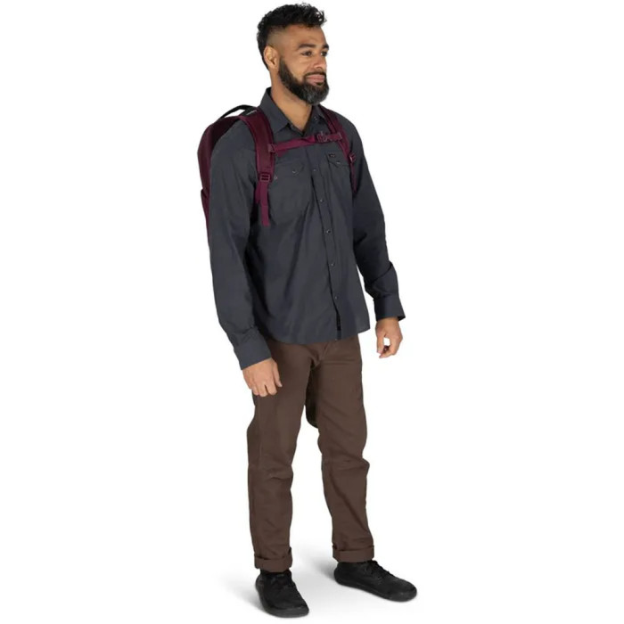 Рюкзак Osprey Ozone Laptop Backpack moody burgundy - O/S - темно-бордовий 