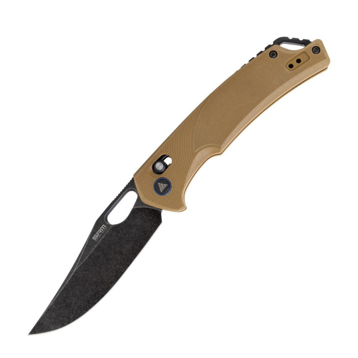 Ніж складаний SRM Retriever 9201-GW, коричневий 