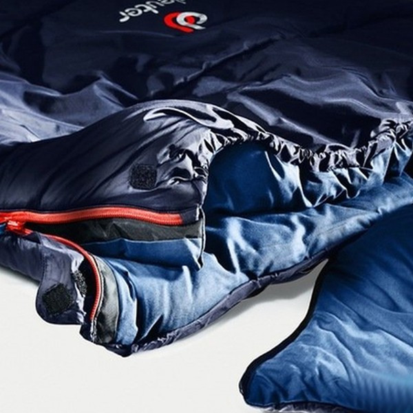 Спальний мішок Deuter Orbit SQ + 5 3320 navy-steel, лівий 