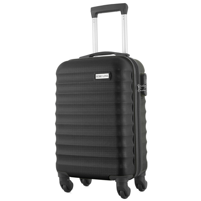 Валіза Semi Line 20" (S) Black (T5634-1) 