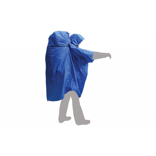 Дощовик Terra Incognita PonchoBag S/M (синій) 