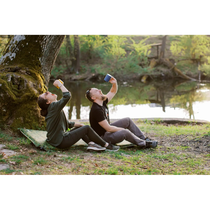 Термокружка TRAMP зі складаними ручками та поїлкою 400мл UTRC-137 mustard 