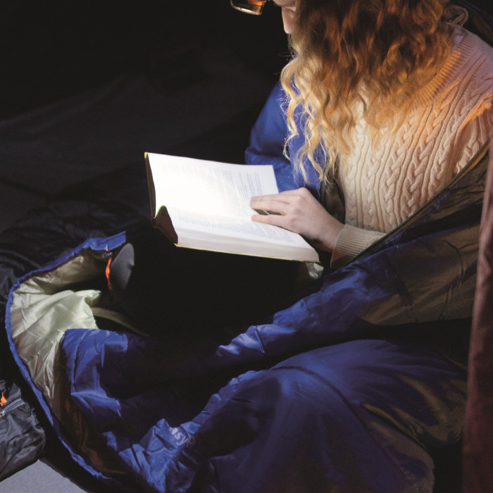 Спальний мішок Easy Camp Cosmos/+ 8°C Blue (Right) 