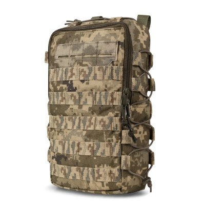 Тактичний рюкзак Ukrarmor на 10 л. Кріплення Molle. Cordura 1000D Піксель