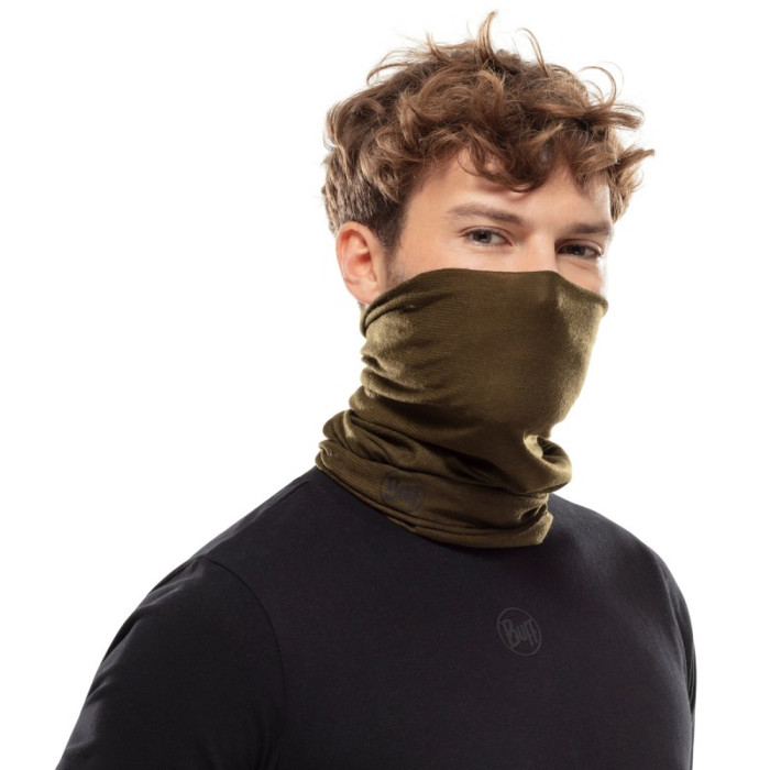 Шарф-труба Buff Coolnet UV+INSECT SHIELD solid military 