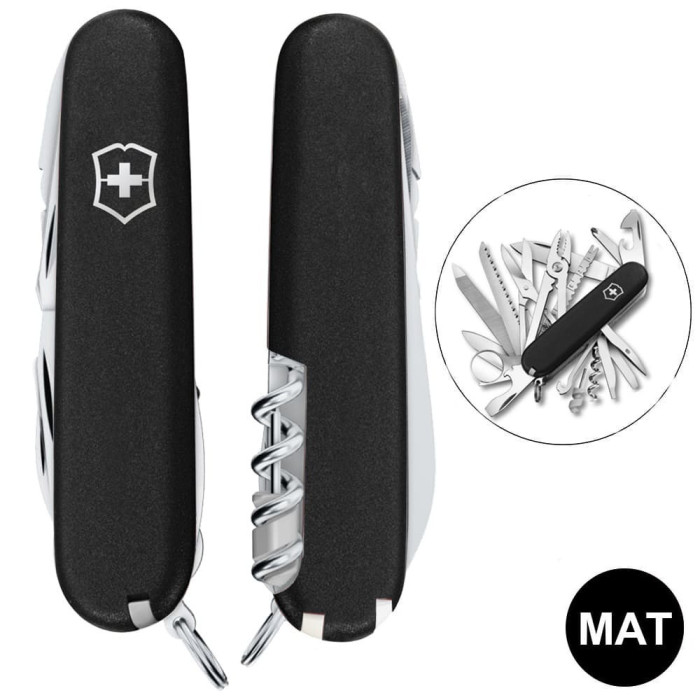 Складаний ніж Victorinox SWISSCHAMP MAT 1.6795.3.M0007p 