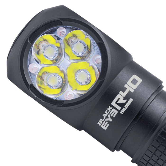 Ліхтар налобний Mactronic Black Eye R40 (4000 Lm) Programmable Rechargeable Type-C (THL0060)
