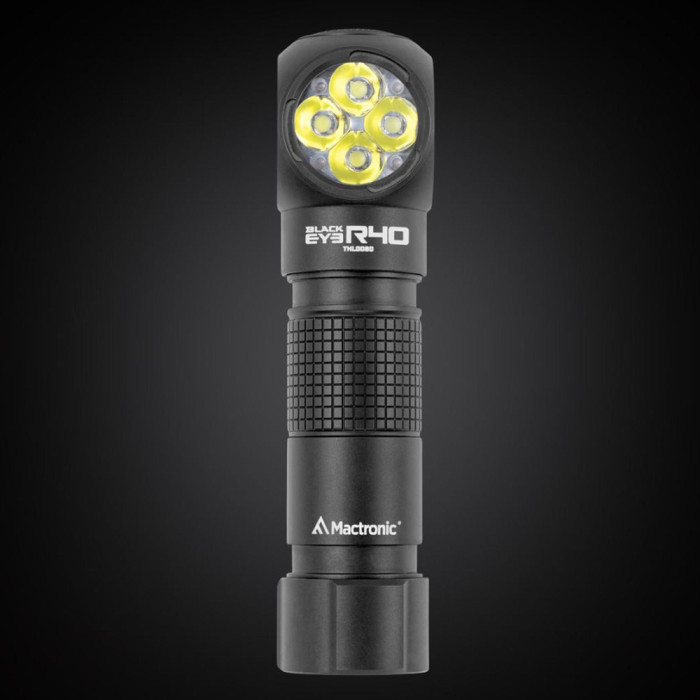Ліхтар налобний Mactronic Black Eye R40 (4000 Lm) Programmable Rechargeable Type-C (THL0060)