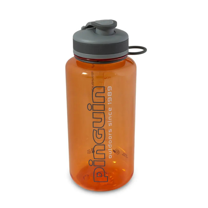 Фляга Pinguin Tritan Fat Sport Bottle 2023 BPA-free, 1,0 L, Orange (PNG 816624) 