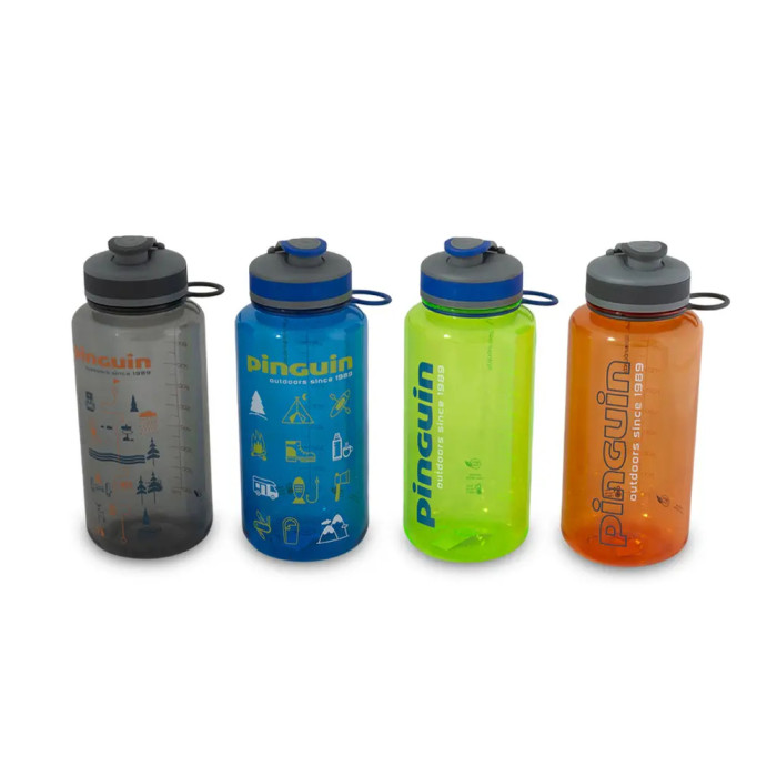 Фляга Pinguin Tritan Fat Sport Bottle 2023 BPA-free, 1,0 L, Orange (PNG 816624) 