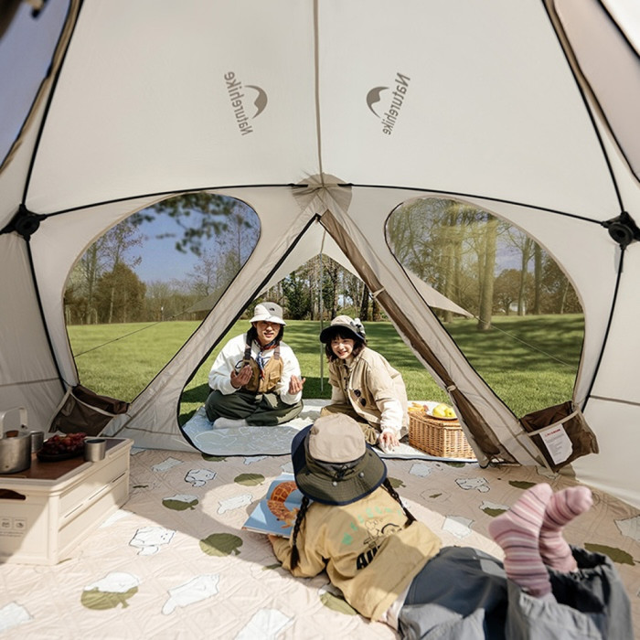 Намет тримісний Naturehike Kabi Quick-Set CNK2650WS020, коричневий