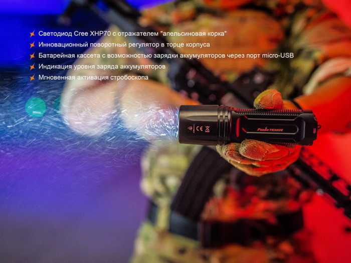 Ліхтар Fenix TK35UE (2018) Cree XHP70 HI 