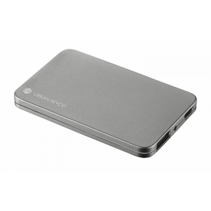 Портативна батарея Trust Urban Revolt Power Bank 1800T, сіра 