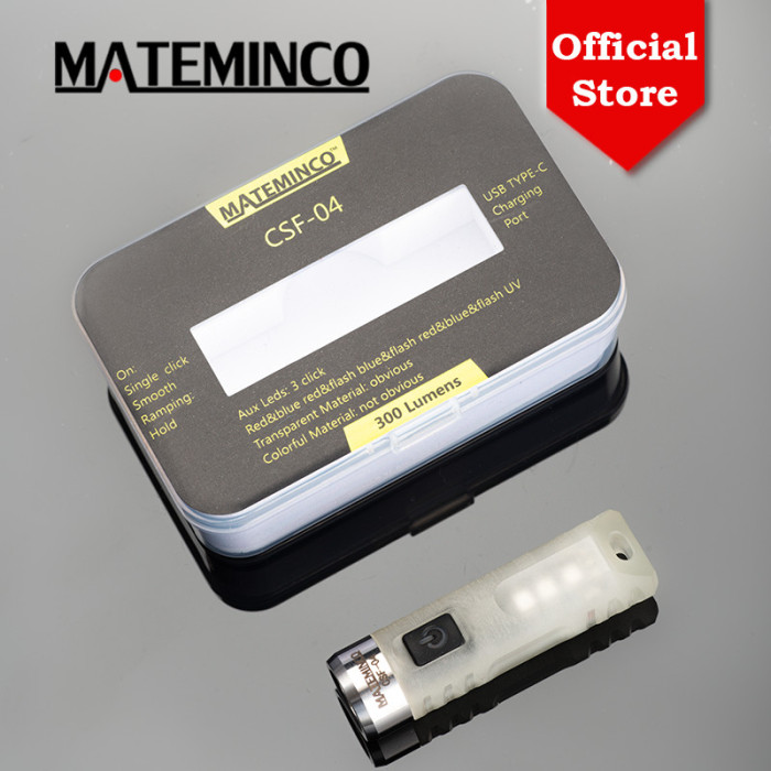 Ліхтар Mateminco CSF04 MINI, зелений 