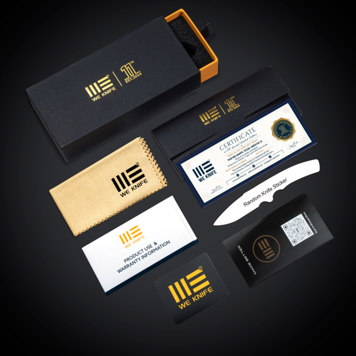 Ніж складаний Weknife 702XI Black Titanium WE07B-2 (Лімітована серія) 