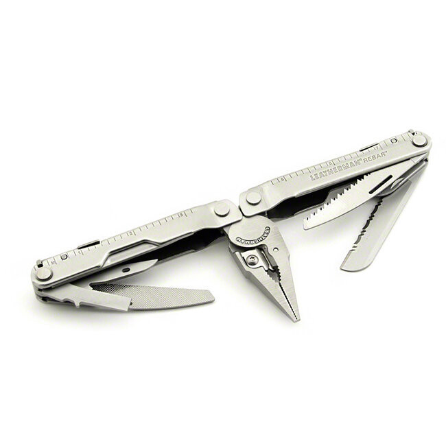 Мультитул Leatherman Rebar, шкіряний чохол (подарункова коробка) 