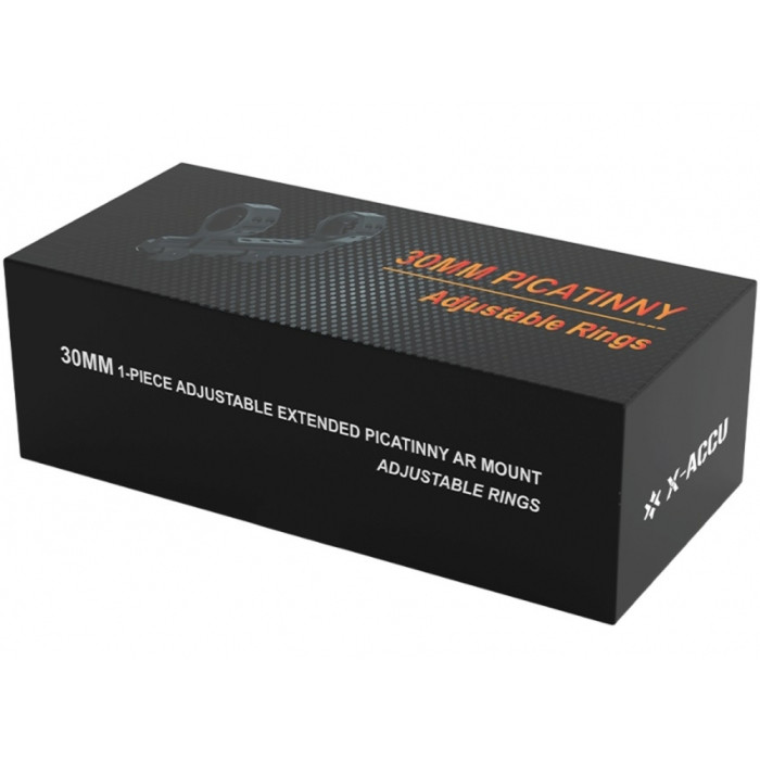 Моноблок з регульованою відстанню між кільцями Vector Optics 30 мм на Пікатіні 