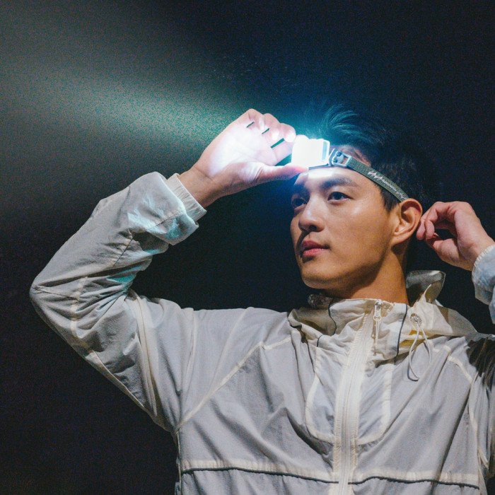 Ліхтар налобний Naturehike CNK2550ZM011, зелений 