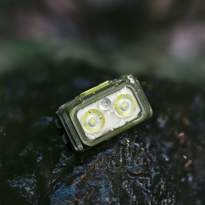 Ліхтар налобний Naturehike CNK2550ZM011, зелений 