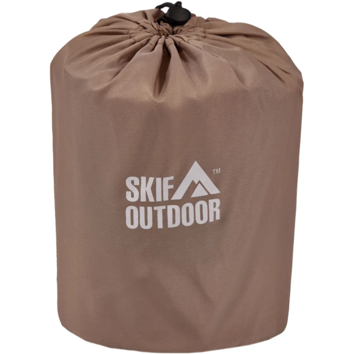 Подушка самонадувная Skif Outdoor Commander. Розмір 46x32x10 см. Beige 