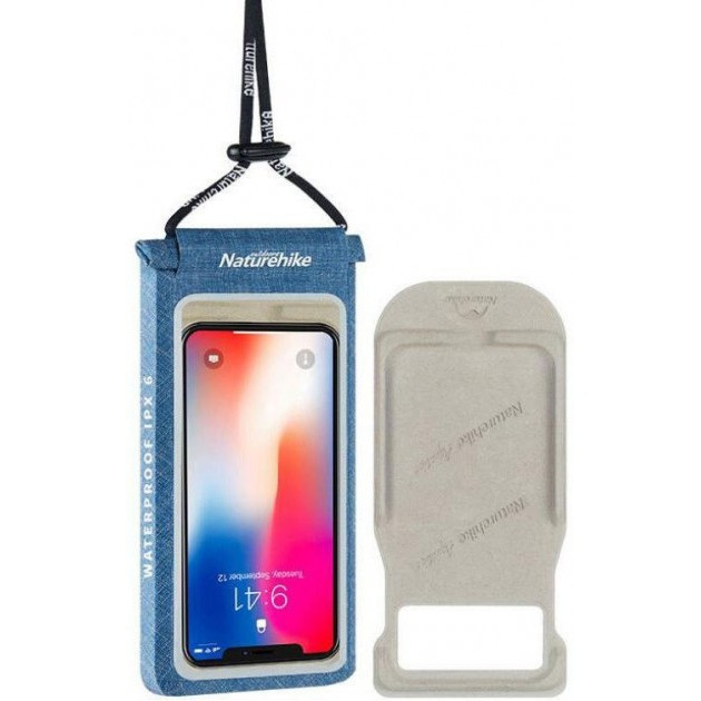 Гермочехол для смартфона Naturehike 3D IPX6 6 inch blue NH18F005-S 