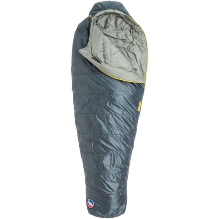 Спальник Big Agnes Anthracite 20 (FireLine Pro Recycled) Regular slate - Left Zip 
