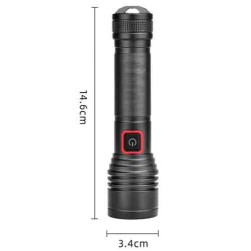 Ліхтар Police BL-P02-P50, 1x18650, ЗП Type-C, Box 