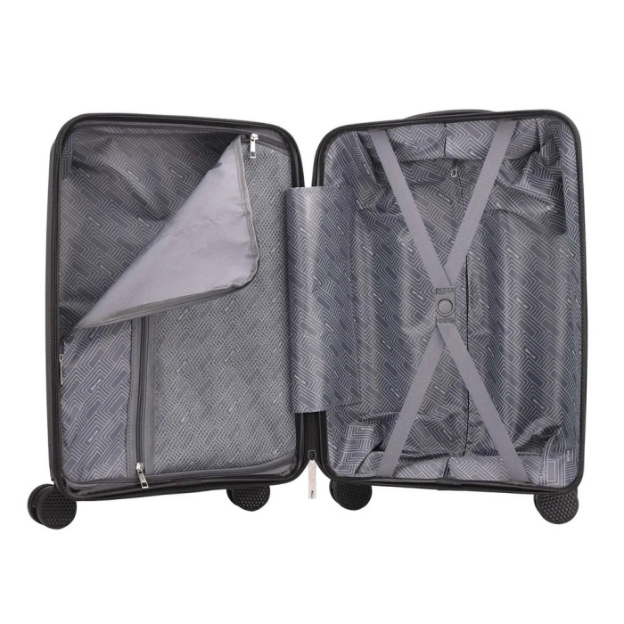 Валіза Semi Line 20" (S) Black (T5826-1) 