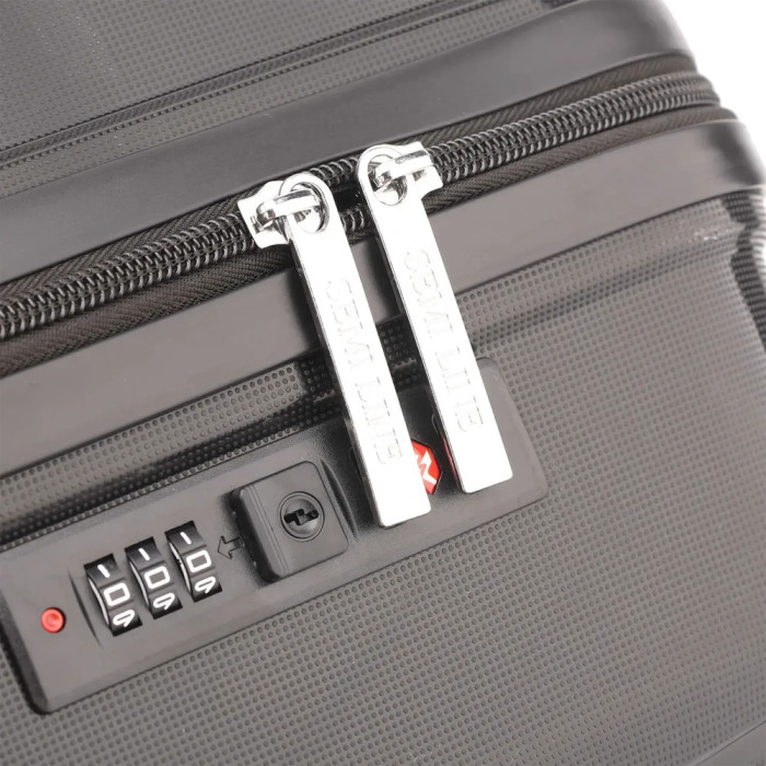 Валіза Semi Line 20" (S) Black (T5826-1) 