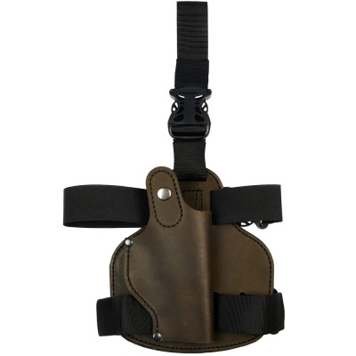 Кобура Ammo Key ILLEGIBLE-2 S Olive на стегно для Glock 17 (KO.IL2.GL17.S.06.0)