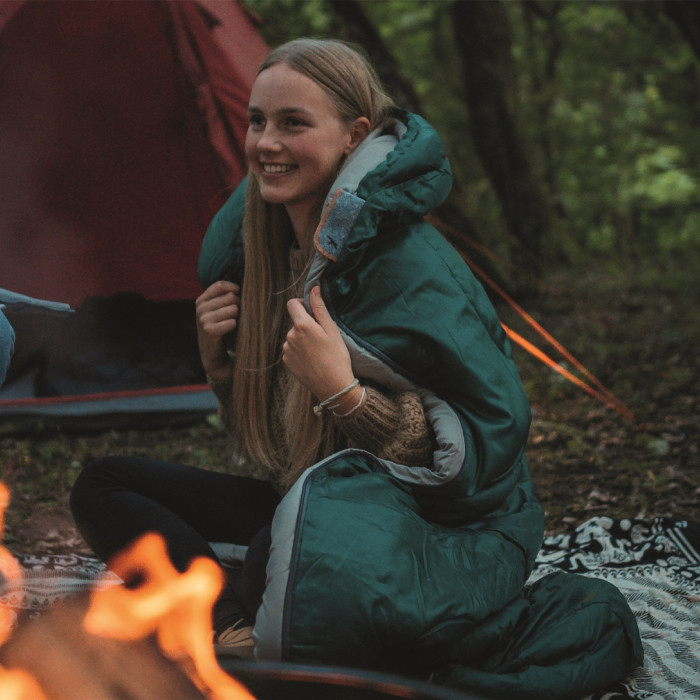 Спальний мішок Easy Camp Cosmos/+ 8°c Green (Left) 