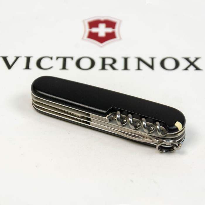 Складаний ніж Victorinox CLIMBER MAT чорний матовий лак з жовт.лого 