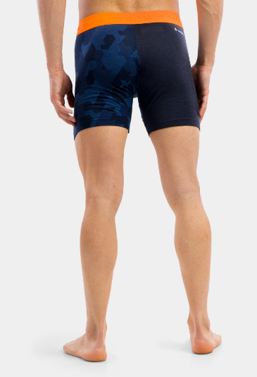 Термотруси чоловічі Salewa CRISTALLO WARM AMR BOXER-блакитні 